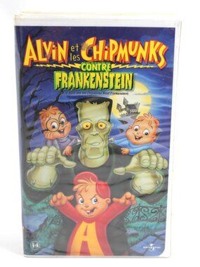 Alvin Et Les Chipmunks - Contre Frankenstein (VHS)(French) Tested